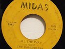 THE DANDERLIERS-ALL THE WAY /WALK-ON WITH YOUR NOSE UP-NORTHERN 45 on MIDAS