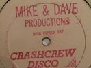 CRASHCREW DISCO - High Power Rap - CC-100 White Label
