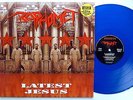 BAPHOMET Latest Jesus BLUE Vinyl LP 1992 Trash Death METAL Near-MINT