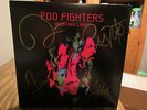 FOO FIGHTERS -WASTING LIGHT SIGNED BAY ALL EXCEPT PAT AUTOGRAPHED LP VINYL