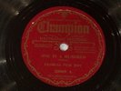 Georgia Pine Boy Champion Record 50009 mfg by DECCA Records Inc. 78 RPM