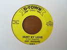 RARE US D -TOWN 1043 ORIGINAL - SILKY HARGRAVES - HURT BY LOVE / GO ON GIRL