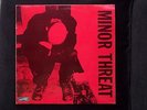 Minor Threat s/t LP Dischord 12 Vinyl 1st Press Insert Red cv Punk Hardcore EX