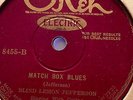 BLIND LEMON JEFFERSON OKEH 8455 BLUES 78 RPM RECORD E-/V+