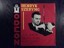 BACH VIOLIN CONCERTS HENRIK SZERYNG ODEON ODX 114 FRANCE 1ED RARE EX+