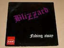 BLIZZARD - FADING AWAY - EP LP 45 RPM - RARE PRIVATE SWEDISH 1987 METAL - LISTEN