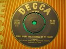 FINLAND DECCA-REV BLACK AND THE ROCKING VICKERS-ZING WENT THE STRINGS OF MY-VG