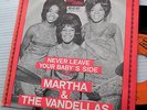 MARTHA & THE VANDELLAS my baby loves me 1966 Motown DUTCH PICTURE SLEEVE 45 e114