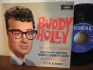 FRENCH EP CORAL / BUDDY HOLLY / VALLEY OF TEARS / ROCKABILLY / EX+