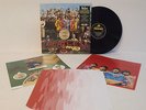 60s THE BEATLES sgt pepper's lonely hearts club UK Heavy Vinyl LP + Stuff MINT