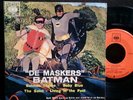 DE MASKERS - OST BATMAN garage freakbeat mod MEXICAN RARE PS carboard 45 beat EX