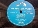 CLASSIC ELVIS PRESLEY 78 RPM ALL SHOOK UP  HMV 359 EX  UK No1