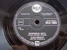 ELVIS PRESLEY 78 RPM HEARTBREAK HOTEL / ALL SHOOK UP RCA 1088  EX