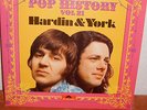 DOPPEL LP - HARDIN & YORK POP HISTORY VOL. 21 Polydor 2625 021