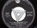 HEAR Elvis Presley 45 EP Sings Christmas Songs RCA EPA 4108 GERMAN  tri deutsche