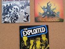 THE EXPLOITED 1ST PRESS 3 LP TOTALLY EXPLOITED TROOPS OF TOMORROW THE MASSACRE