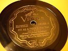 JAZZ WARINGS PENNSYLVANIANS Fit As A Fiddle VICTOR 24168 EE+