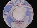 EDDIE BUSH: Baby I Don't Care 45 rare Oldies