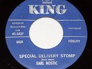 VG+ Original King 45 EARL BOSTIC Special Delivery Stomp / Earl's Dog 45-5427