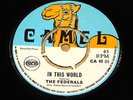THE FEDERALS   IN THIS WORLD b/w YOU BETTER CALL   SKA SKIN REGGAE UK CAMEL 7