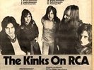 KINKS On Tour 1974 UK Poster size Press ADVERT 16x12 inches