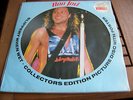 BON JOVI,SLIPPERY WHEN WET,LP PICTURE DISC & POSTER E/X