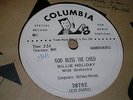 78 rpm- Jazz vocal- Billie Holiday- God Bless the Child- near MINT promotional