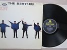THE BEATLES. HELP. ORIG UK VINYL LP.1st PRESS. XEX 549-2/550-2.OUTLINE MONO.1965