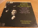 GIULINI CONC. ROSSINI OVERTURES ORIGINAL UK COLUMBIA SAX 2560 S/C