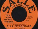 ELLA FITZGERALD These Boots Are Made For Walkin' Salle Mod R&B Soul 45 VG++