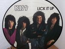 KISS - LP - PICTURE DISC - LICK IT UP - NOT NUMBERED - VINYL