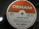 KEEF HARTLY LP 1973 ORGAN PROG. LANCASHIRE HUSTLER