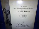 @33CX 1286 *B/G *JOHANNA MARTZY* BACH: UNACCOMPANIED VIOLIN SONATAS NOS.1 & 2*