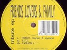 Lovers & Family Friends Tribute EP Vinyl Single 12inch Lush Recordings