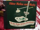 Fibber McGee & Molly Night Before Christmas record set-very nice condition