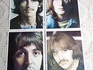 THE BEATLES WHITE ALBUM ORIGINAL UK ISSUE 4 MEMBERS PRINT NEAR MINT
