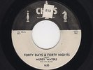 '56 CHESS Harp Blues MUDDY WATERS Forty Days & Forty Nights/All Aboard M- DJHEAR