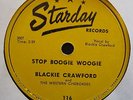 Rare Rockabilly 78-BLACKIE CRAWFORD 