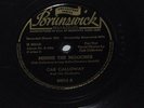Cab Calloway - Minnie the Moocher / Kickin the Gong Around 78 RPM Record - VG+