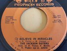 THE JACKSON SISTERS - BELIEVE IN MIRACLES Prophesy Records Funk 1973