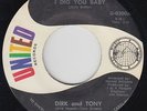 70s Soul 45 - Dirk and Tony - I Dig You Baby - United - VG++ mp3