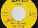 Northern Soul 45 - Slip & Dell - Gotta Get Away - Modern Artist - VG+ mp3