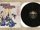 TRANSFORMERS THE MOVIE - Original Motion Picture Soundtrack LP Record 1986 OST