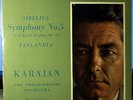 SIBELIUS / KARAJAN LP UK COLUMBIA STEREO SAX 2392 - NM