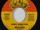 Modern Soul/Boogie 45 AMERASIA Right Direction/Dragon Lady on Honey VG++