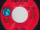 Sweet/Northern Soul 45 - Full Speed - It Must Be Love - Real Thing - mp3