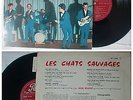 LES CHATS SAUVAGES avec DICK RIVERS  - LP 25 CM de 1962 avec LANGUETTE