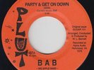 Funk/70s Soul 45 - BAB/Pinch Of Perfection - Party & Get On Down - Plut VG++ mp3