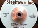 ROBERT LEE & THE EXQUISITES - Tears Are falling - 45 RARE SOUL/LOWRIDER/SWEET