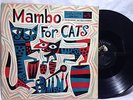 MAMBO FOR CATS Latin Jazz LP JIM FLORA COVER ART 1955 RCA LPM-1063